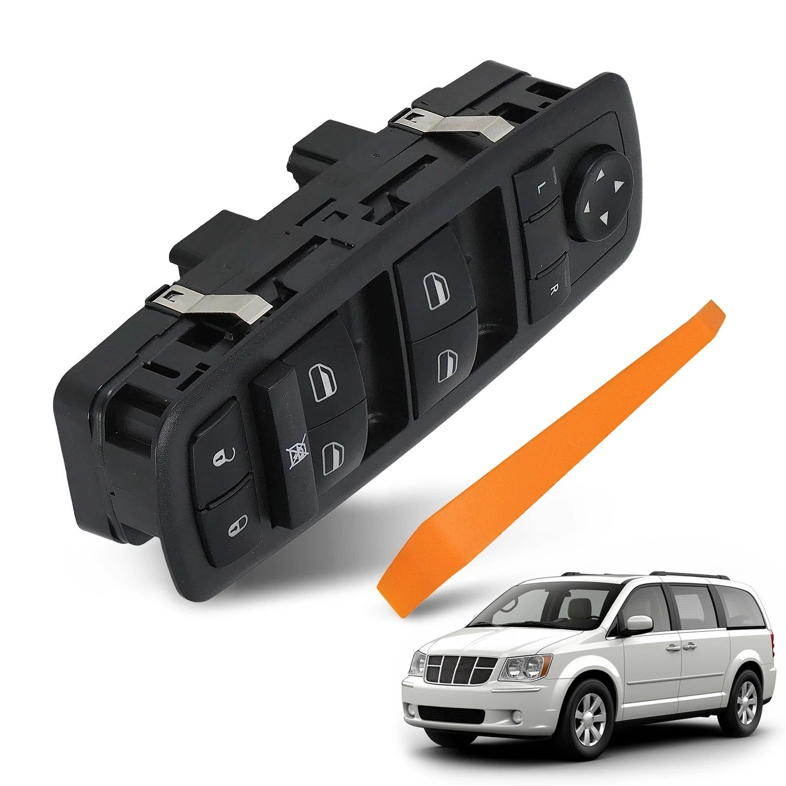 Driver Power Window Switch for Dodge Grand Caravan (2008–2010) 68039999AC