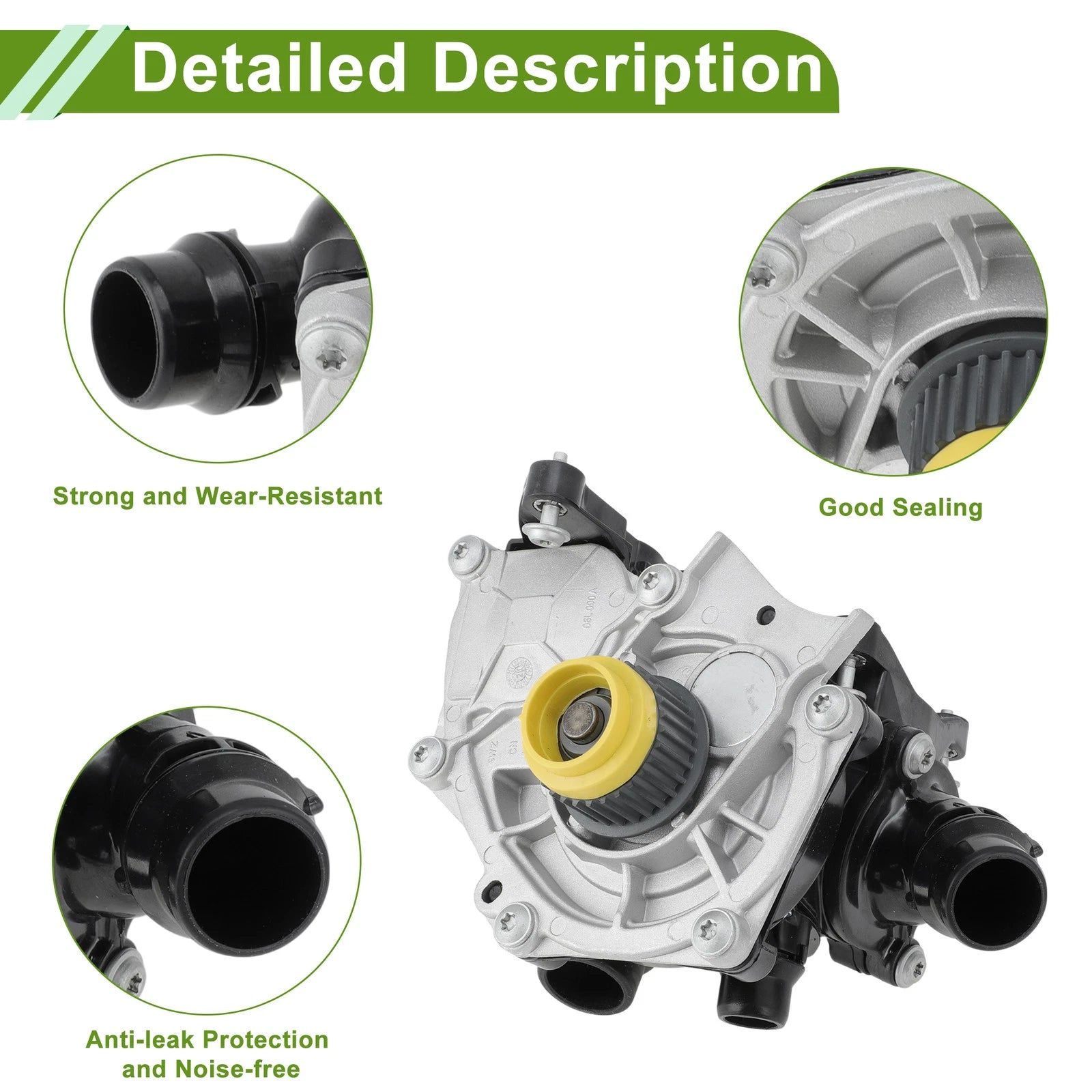 Engine Water Pump Replacement for Volkswagen Passat (2014–2017) Cooling Pump