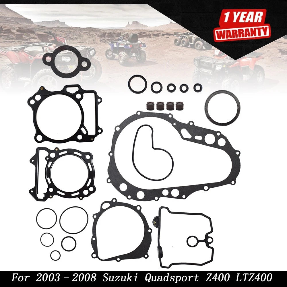 Complete Gasket Kit for Suzuki Arctic Cat DVX400 (2004–2008)