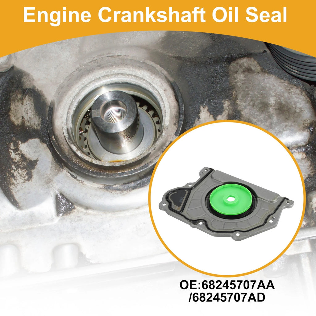 1 Pc Rear Crankshaft Oil Seal with Flange for Dodge Durango (2016–2017)