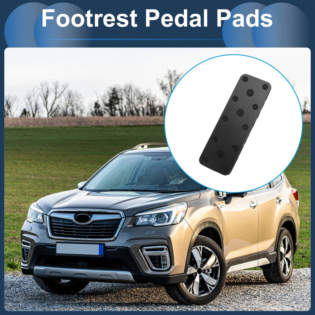 Footrest Pedals Cover Replacement for Subaru Forester (2003–2005) Aluminum