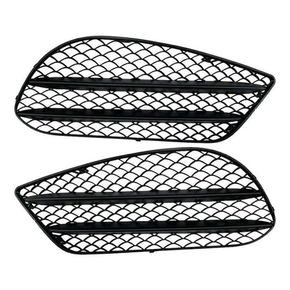 2X Front Bumper Fog Lamp Grille for Mercedes Benz E-Class Coupe C207 A207 (2013–2016)