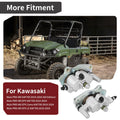 Front Brake Calipers 43041-Y012-934 43041-Y011-934 for Kawasaki Mule PRO MX (2019–2024)