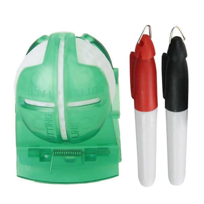 Golf Ball Alignment Marker Pen Set - Triple Track 3 Line