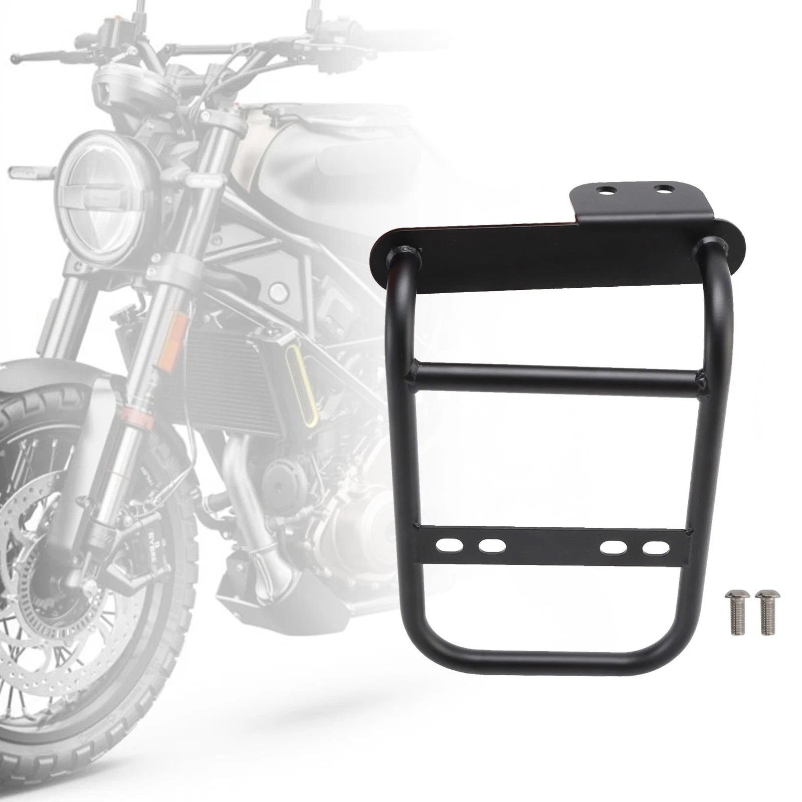 Luggage Rack Side Saddle Bag Mount Bracket Left for Vitpilen Svartpilen 125 (2019–Present)