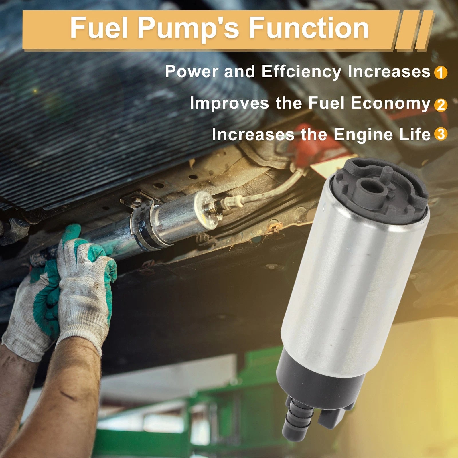 Fuel Pump Replacement for Toyota Camry (2009–2016) Metal Electric Set