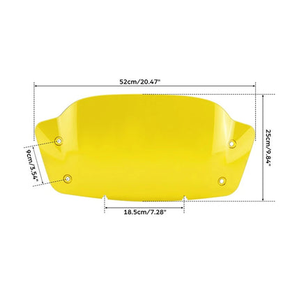 Yellow Windshield for Harley CVO Street Glide FLHXSE (2023–2025) FLHX (2024–2025)