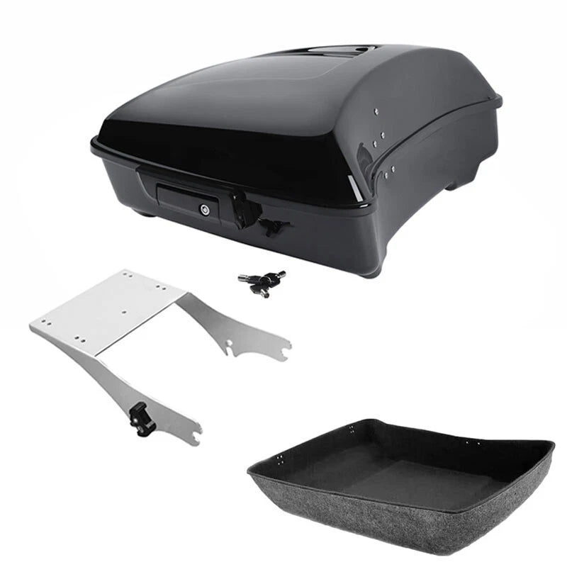 Chopped Trunk Luggage Mount Rack for Harley Touring Electra Glide (1997–2008)