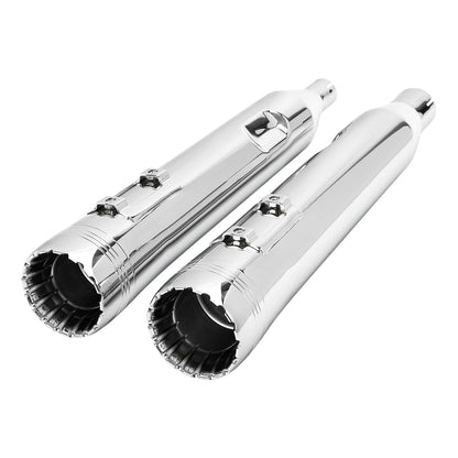 4" Slip-On Straight Mufflers for Harley Road Street Glide (2017–2025)