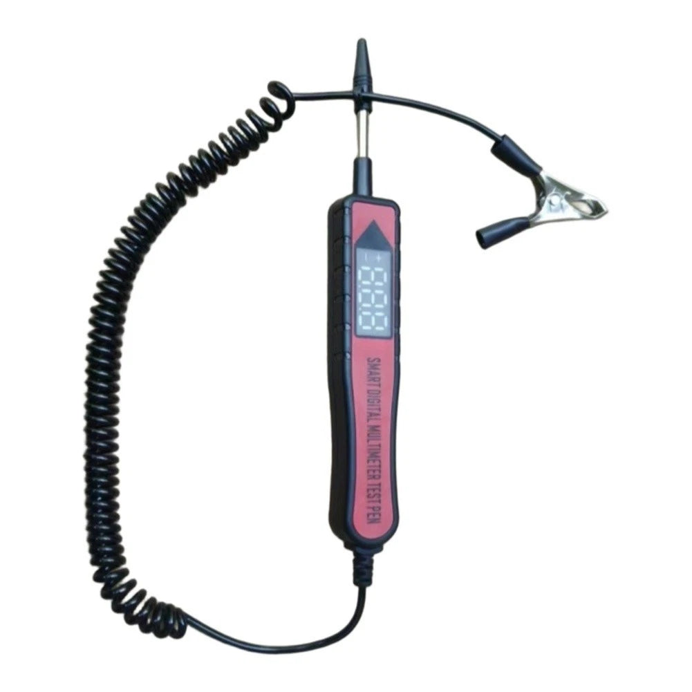 Auto Voltage Tester with LED Display for Vehicles (5V to 120V)