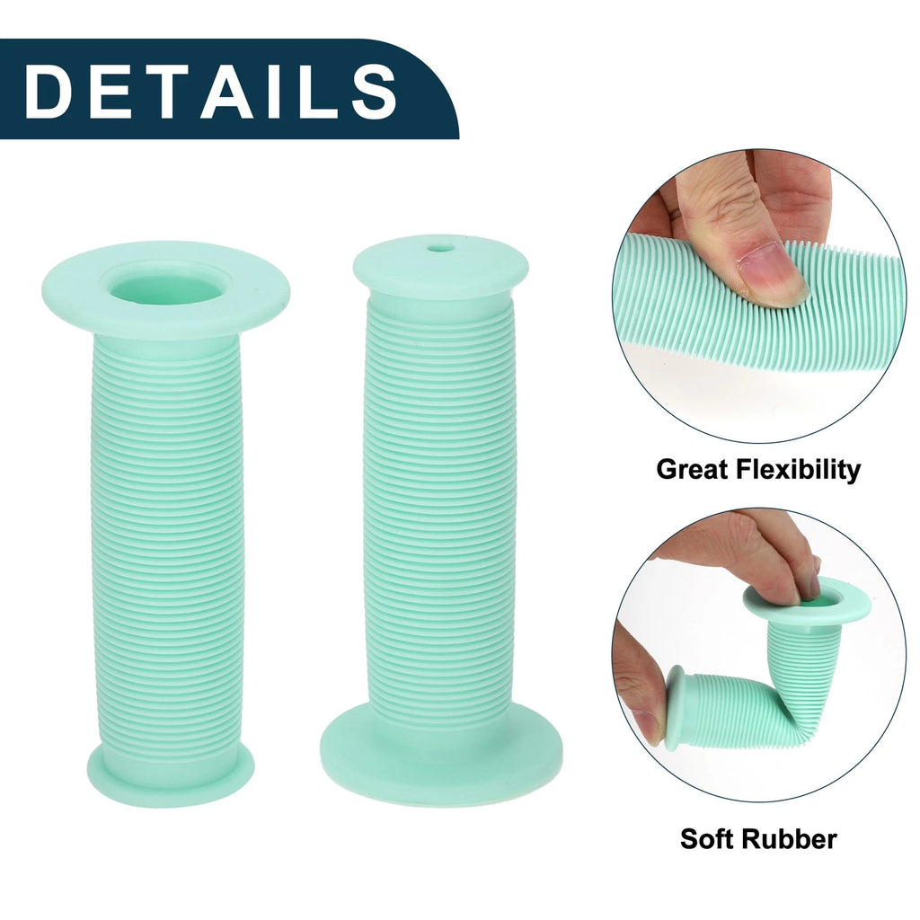 Bike Handlebar Grip Cover 100mm Lightweight End Grip Protector 1 Pair
