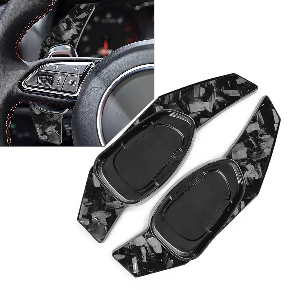 Steering Wheel Shift Paddle Extension for Audi S3 S5 S6 RS3 RS4 RS6 RS7 (2013–2020)