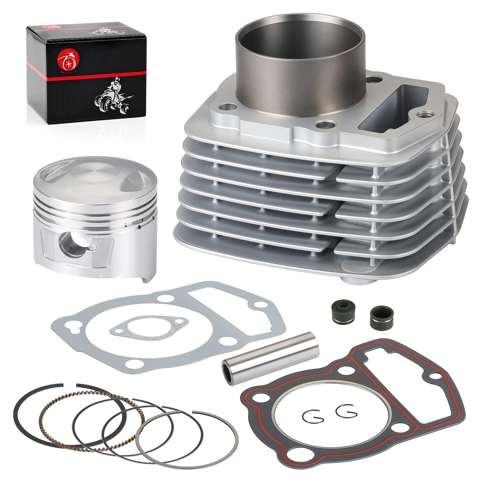 Top End Kit for Honda XL200R XR200 XR200R (1981–1996) - 63mm STD Cylinder Piston Gasket Seals