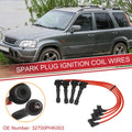 4PCS Spark Plug Wire Ignition Coil Cable for Acura Integra (1996–2001)