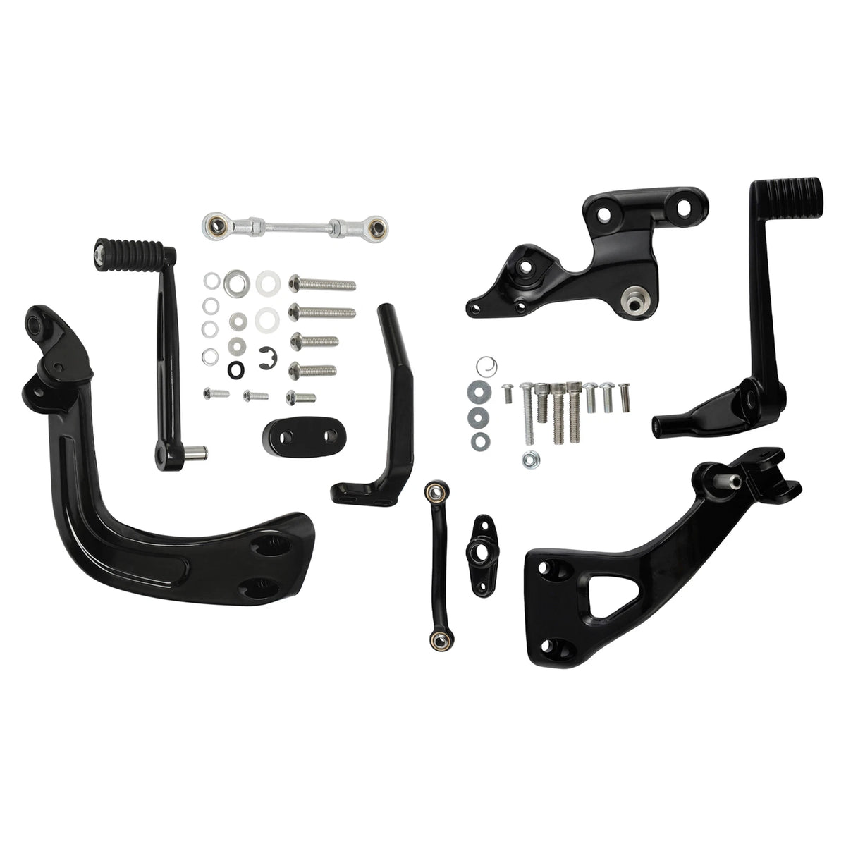 Mid Controls Shift & Brake Side Kit for Harley Sport Glide Fat Bob (2018–2025)