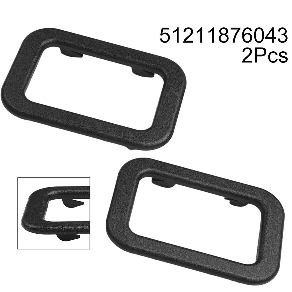 Door Handle Trim Bezel Black for BMW E30 E28 E24 E23 (1982–1994) 51211876043