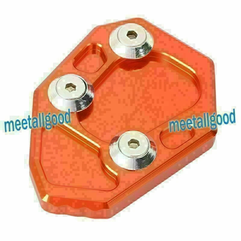 Side Stand Kickstand Plate Pad Base fit BMW S1000RR 2010 - 2014 Orange motor