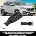 3 Button Keyless Entry Remote Key Shell Cover for Hyundai Kia (No Chip)
