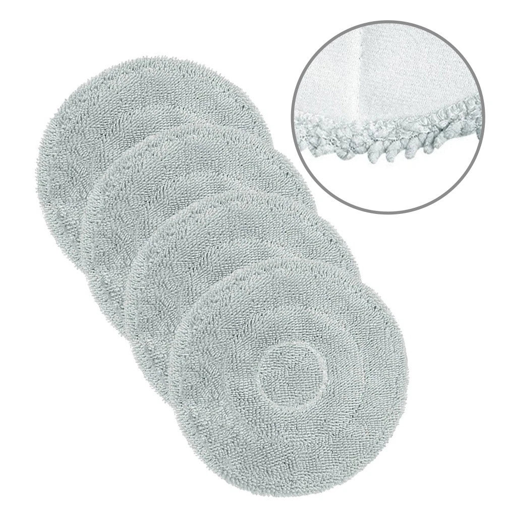 4X Mop Cloth Kit for Cecotec Conga X50 Robot Vacuum Microfiber