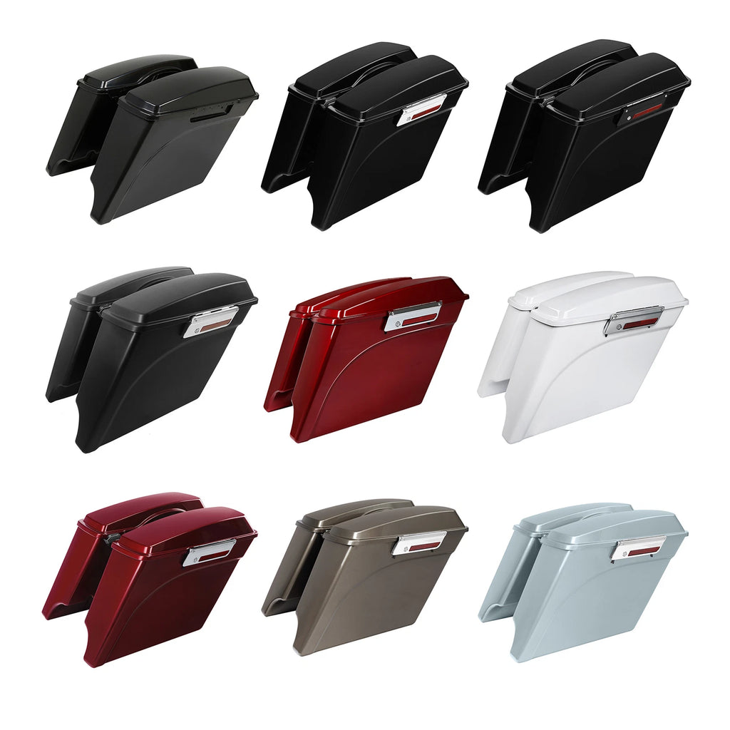 5" Stretched Saddlebags for Harley Touring Road Glide (1993–2013)