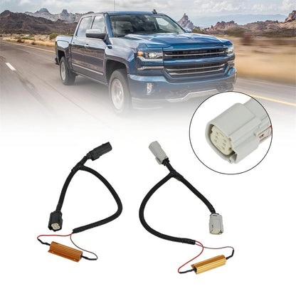 LED Tail Light Conversion Harness PNP for Chevrolet Silverado LTZ (2016–2018)