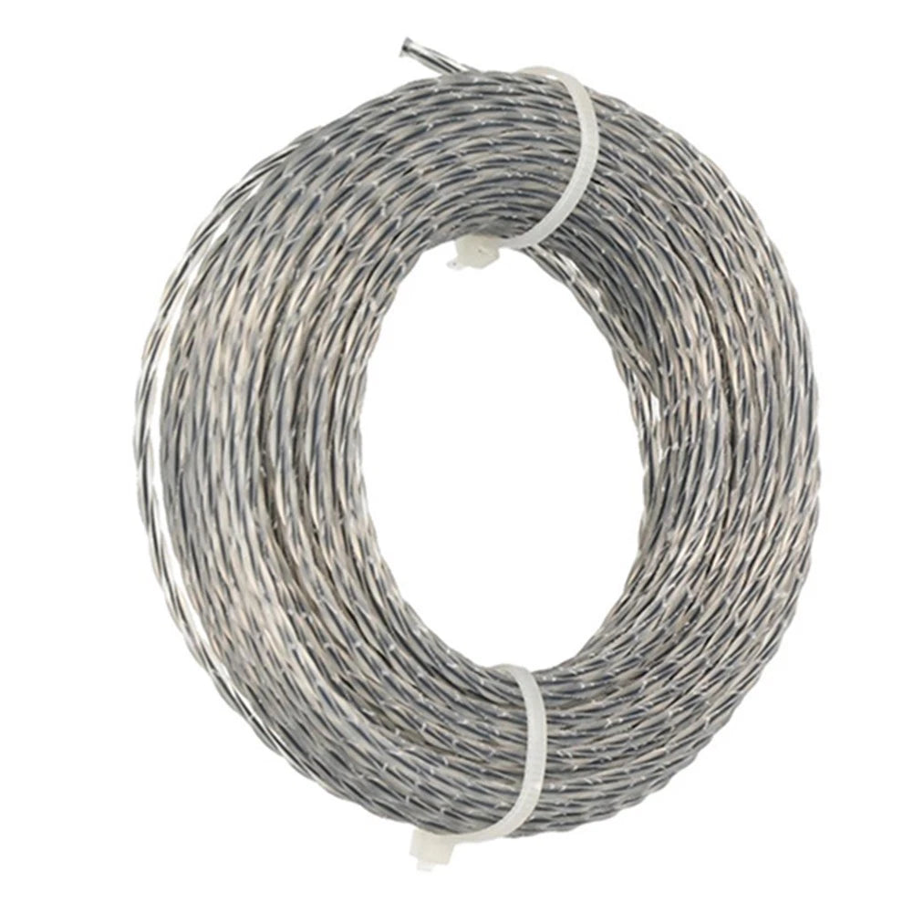 15 Meter Nylon Trimming Line for Lawnmower and Brush Cutter
