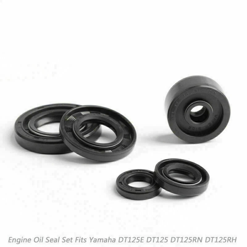 Engine Cylinder Oil Seal Rebuild Kit for Yamaha DT125E DT125 DT125R (1989–1996)