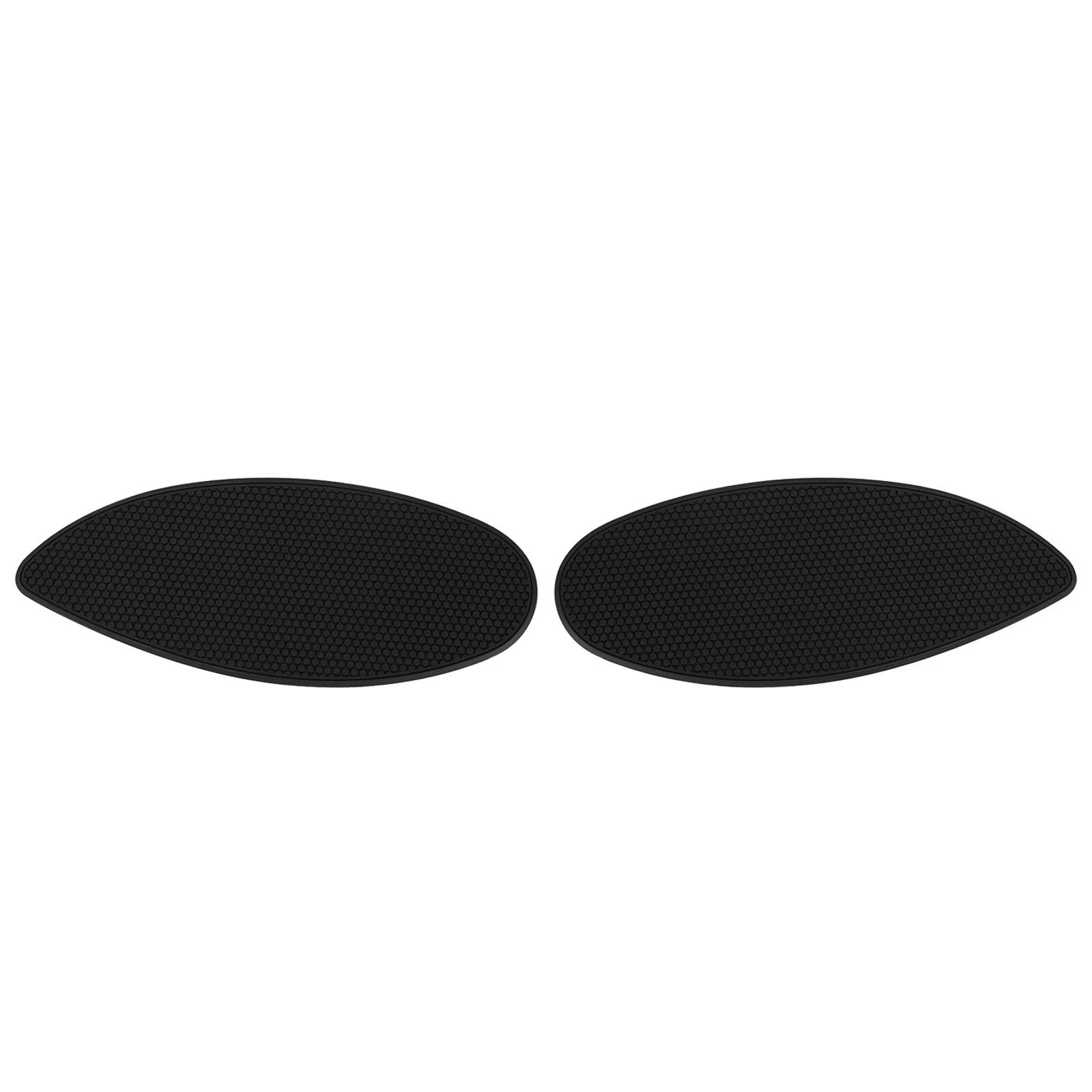 2X Tank Traction Grip Pads Black for Aprilia RS 660 / Tuono 660 (2021–2022)