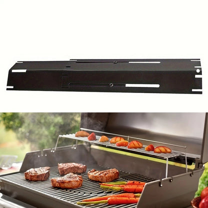 Set of 4 Adjustable Stainless Steel Grill Heating Plates for BBQ