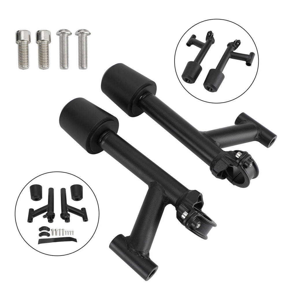 Crash Sliders for RC390 (2022–2024) - Aluminum Frame Protection Black T5