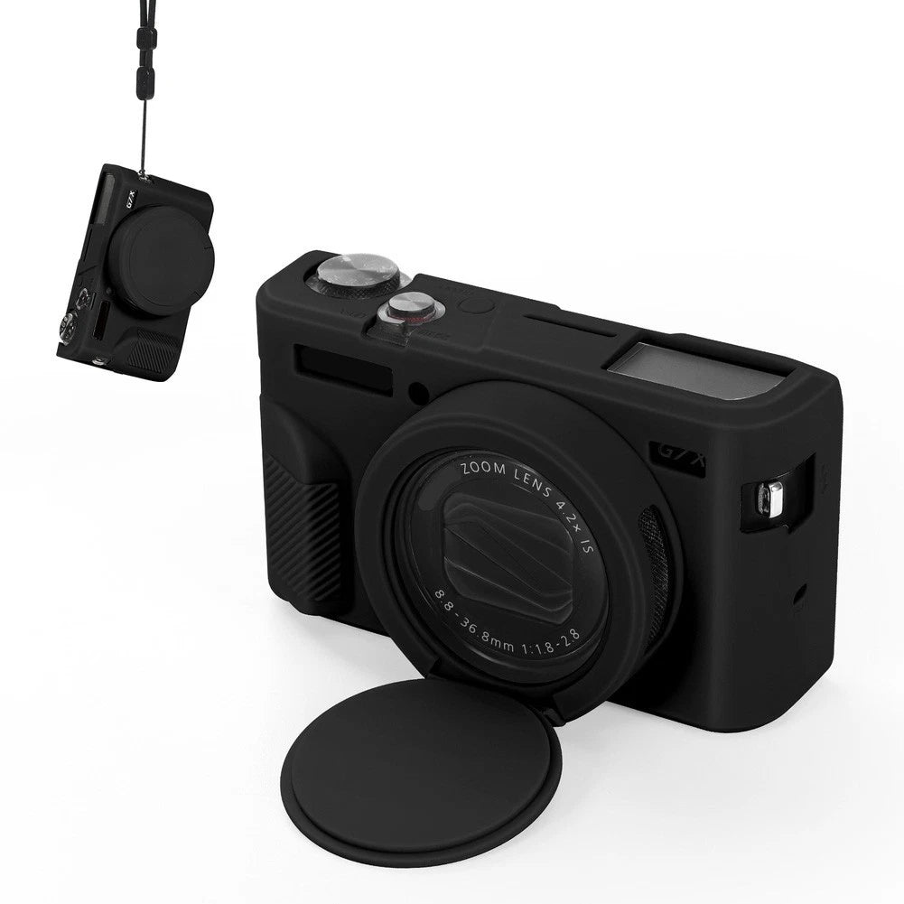 Soft Silicone Case for Canon G7X Mark II (2016–2017)