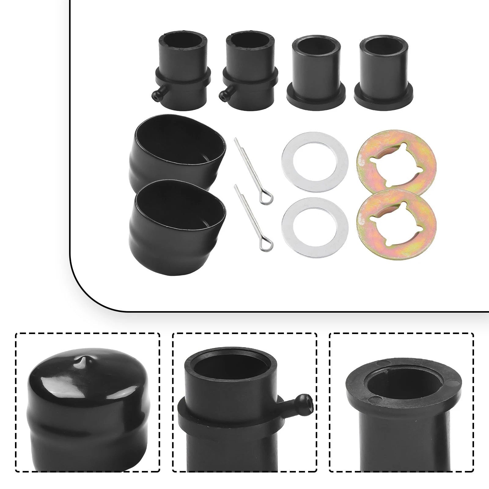 Front Wheel Bearing Rebuild Kit for Lawn Tractors (Multiple Models)