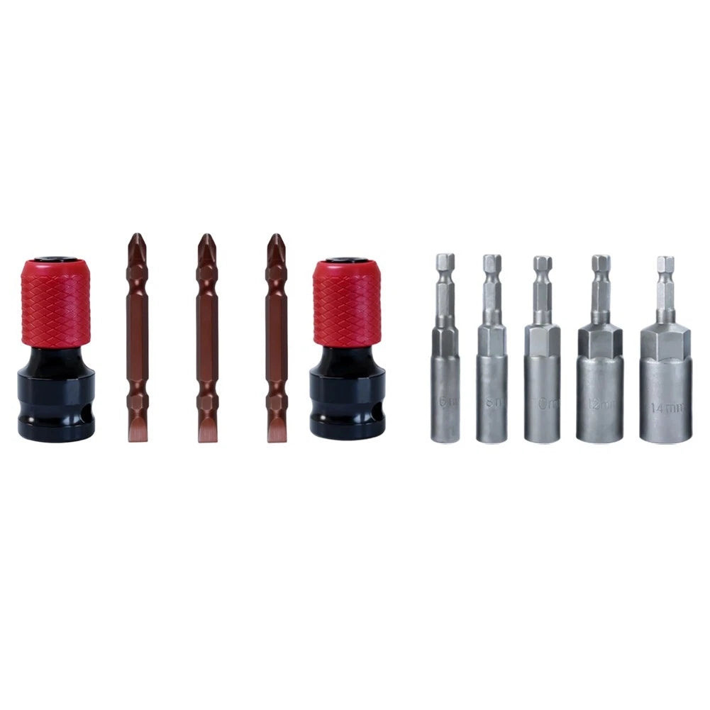 Quick Release Drill Adapter for 12 to 14 Socket Sizes