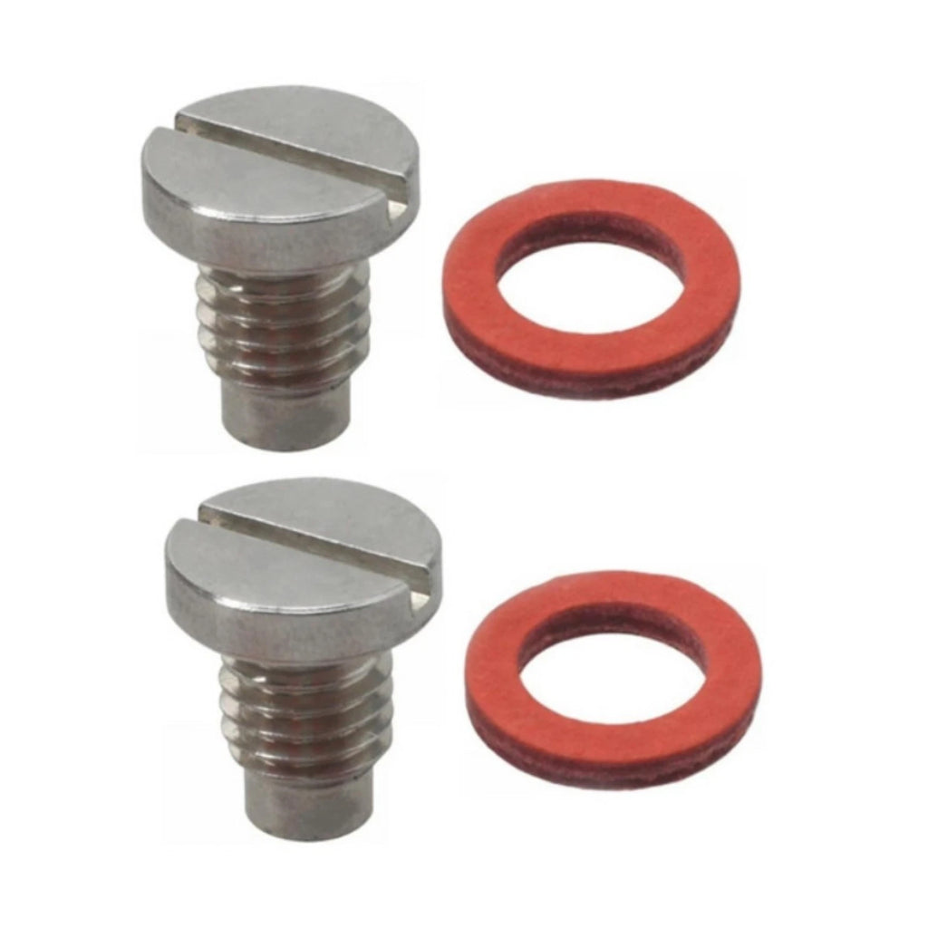 2X Lower Unit Drain Plug Kit for Yamaha Marine Outboard (25HP-350HP) 688-45341-10