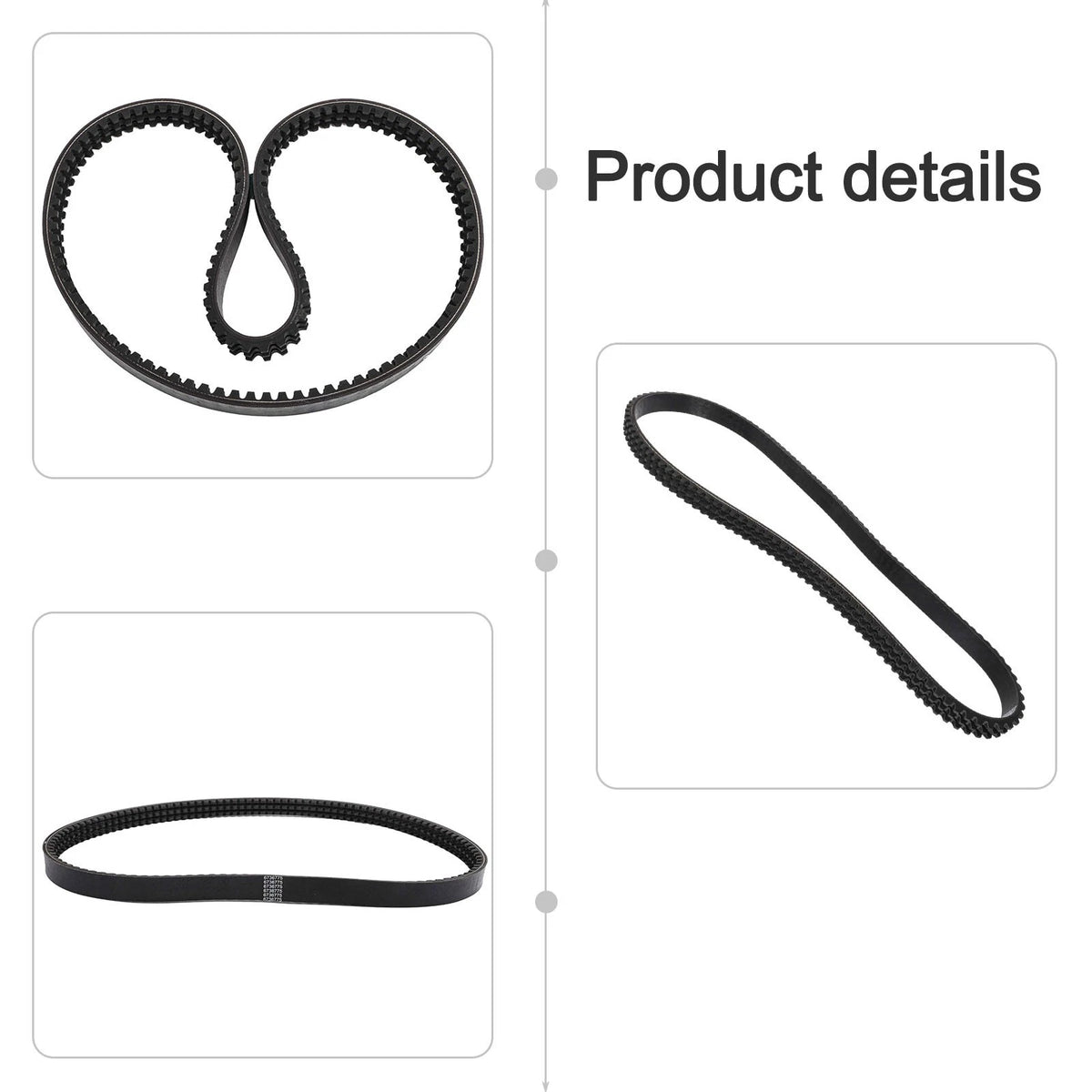 Drive Belt for Heavy Equipment (Extended Service Life)