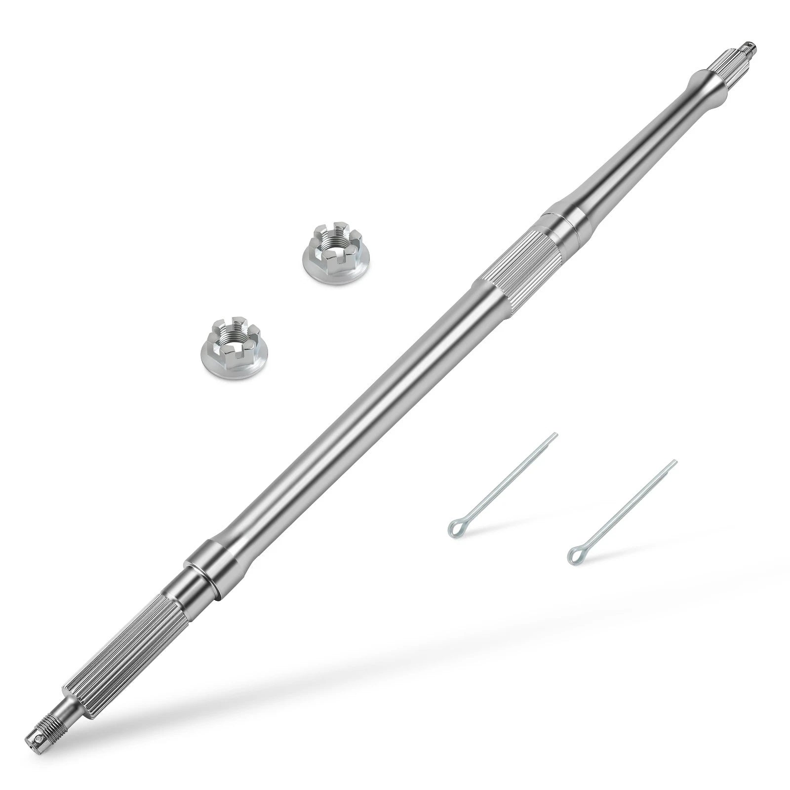 Rear Axle Shaft w/ Nut Pin Kit for Yamaha Big Bear 400 YFM400 (2000–2006)