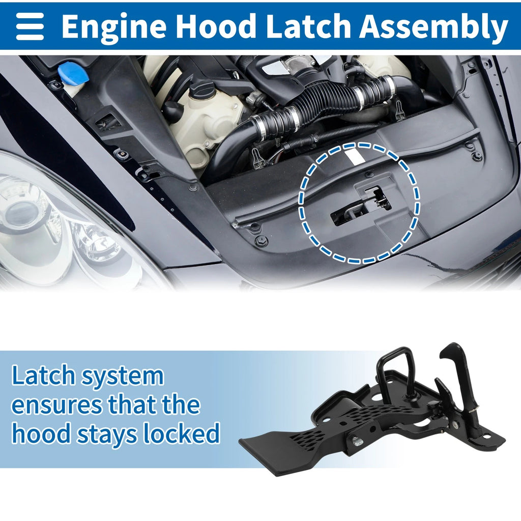 Hood Latch Assembly for Audi A4 (2005–2008)