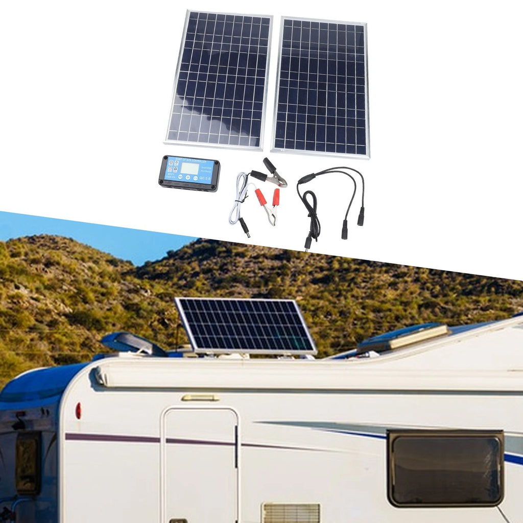 200W 12V Solar Panel Battery Charger for Boat RV Car (200W)
