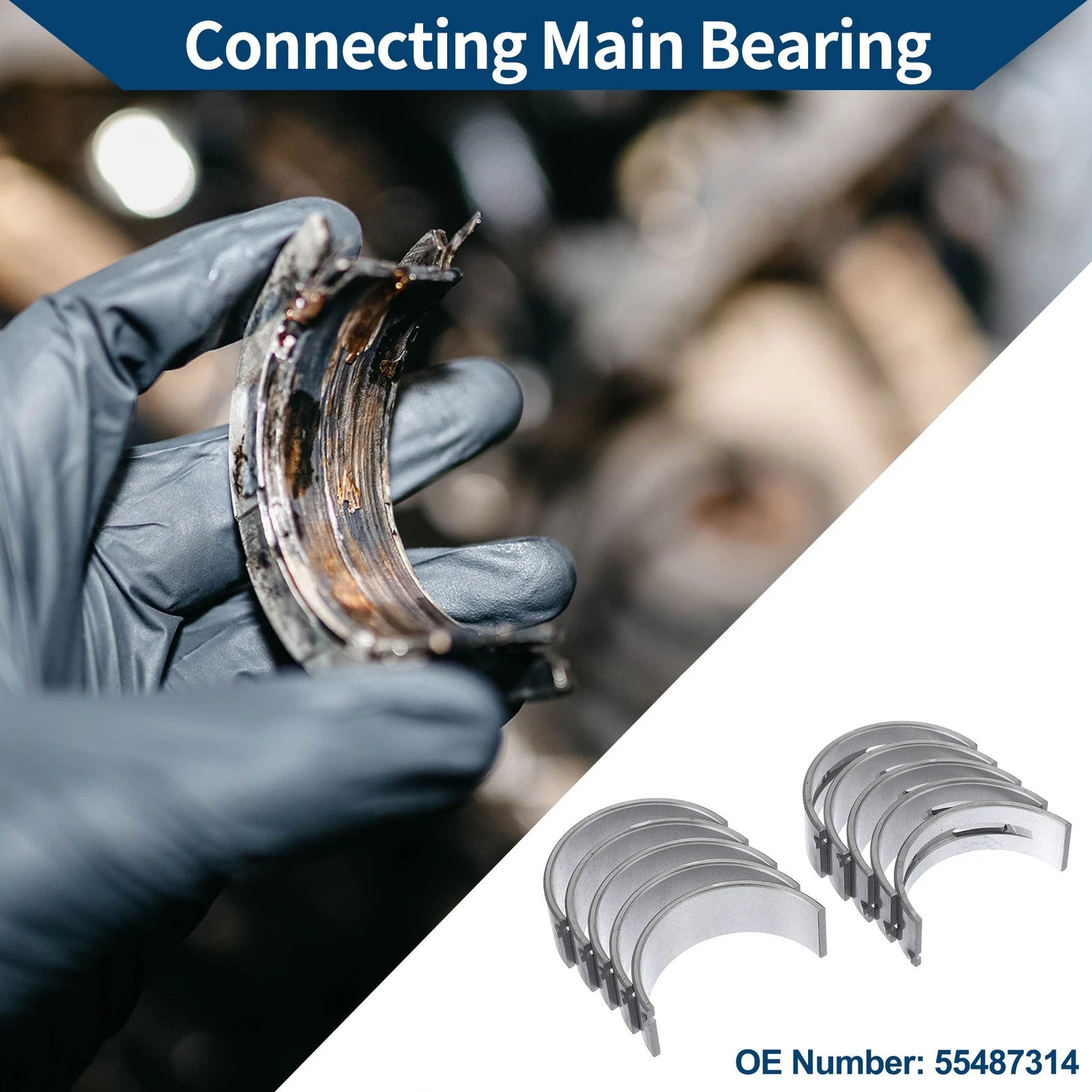 Main Bearing Set for Chevrolet Malibu (2019–2022)