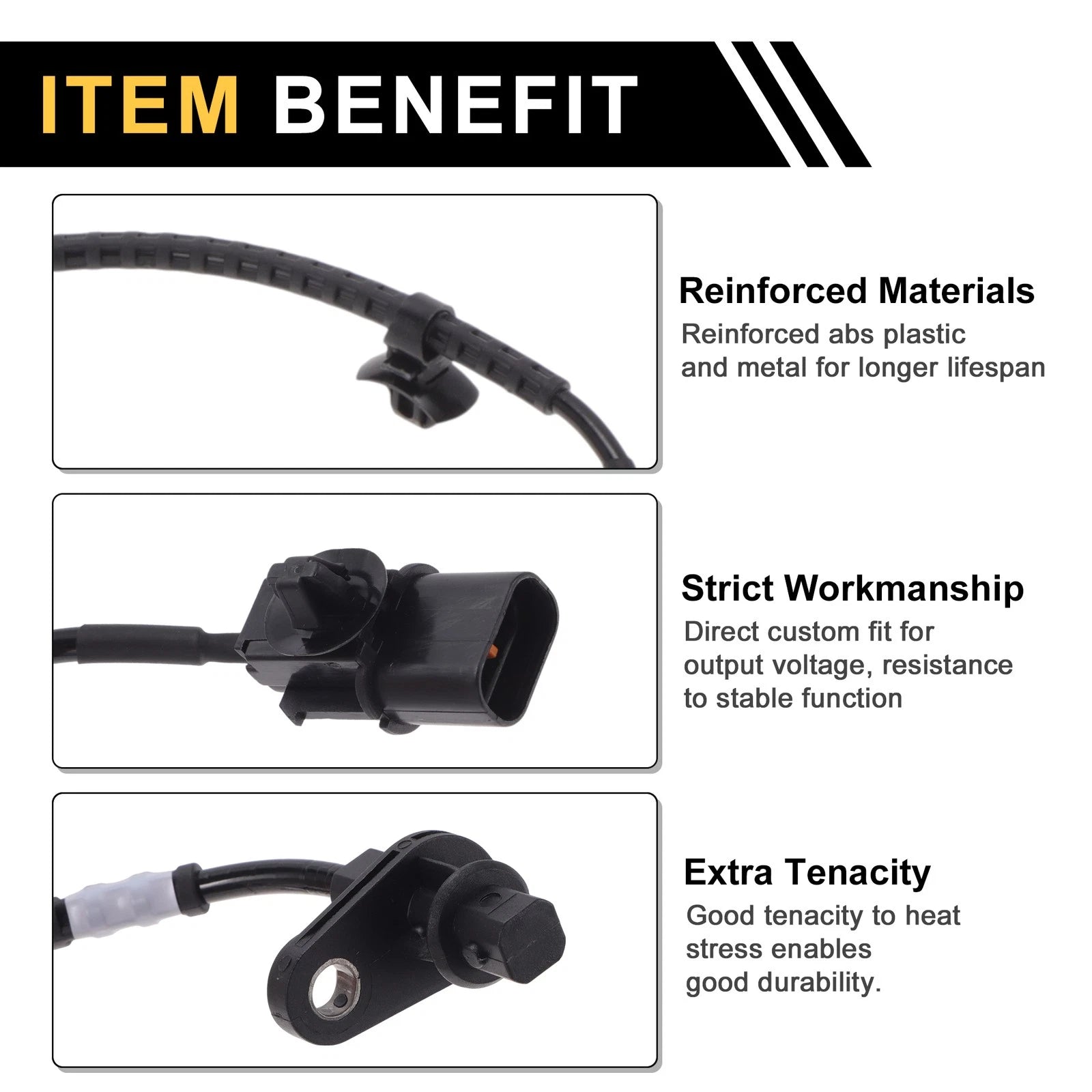 ABS Wheel Speed Sensor No. 59810D1000 for Kia K4 (2014–2017)