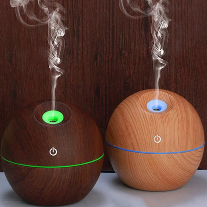 Colorful LED Humidifier for Home Ambiance (130ml Capacity)