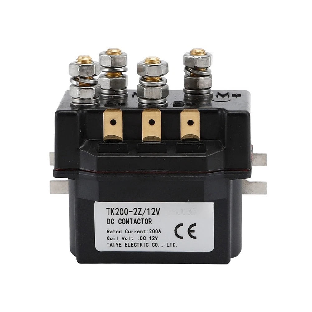 DC Contactor TK200-2Z 200A for Winch Motor Control (12V 24V)