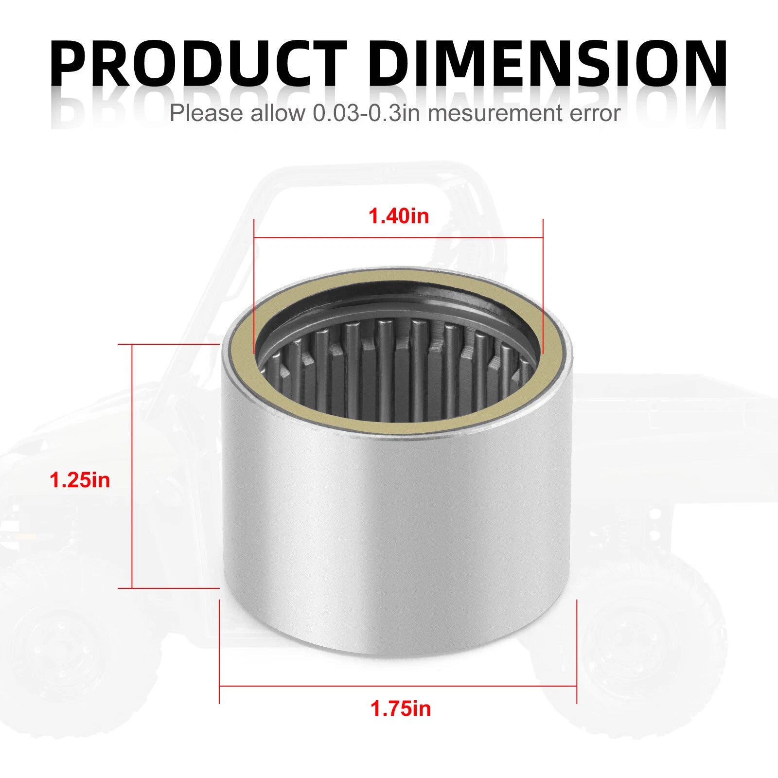 Primary Drive Clutch Needle Bearing for Polaris Ranger XP 900 (2013–2019) 3514609