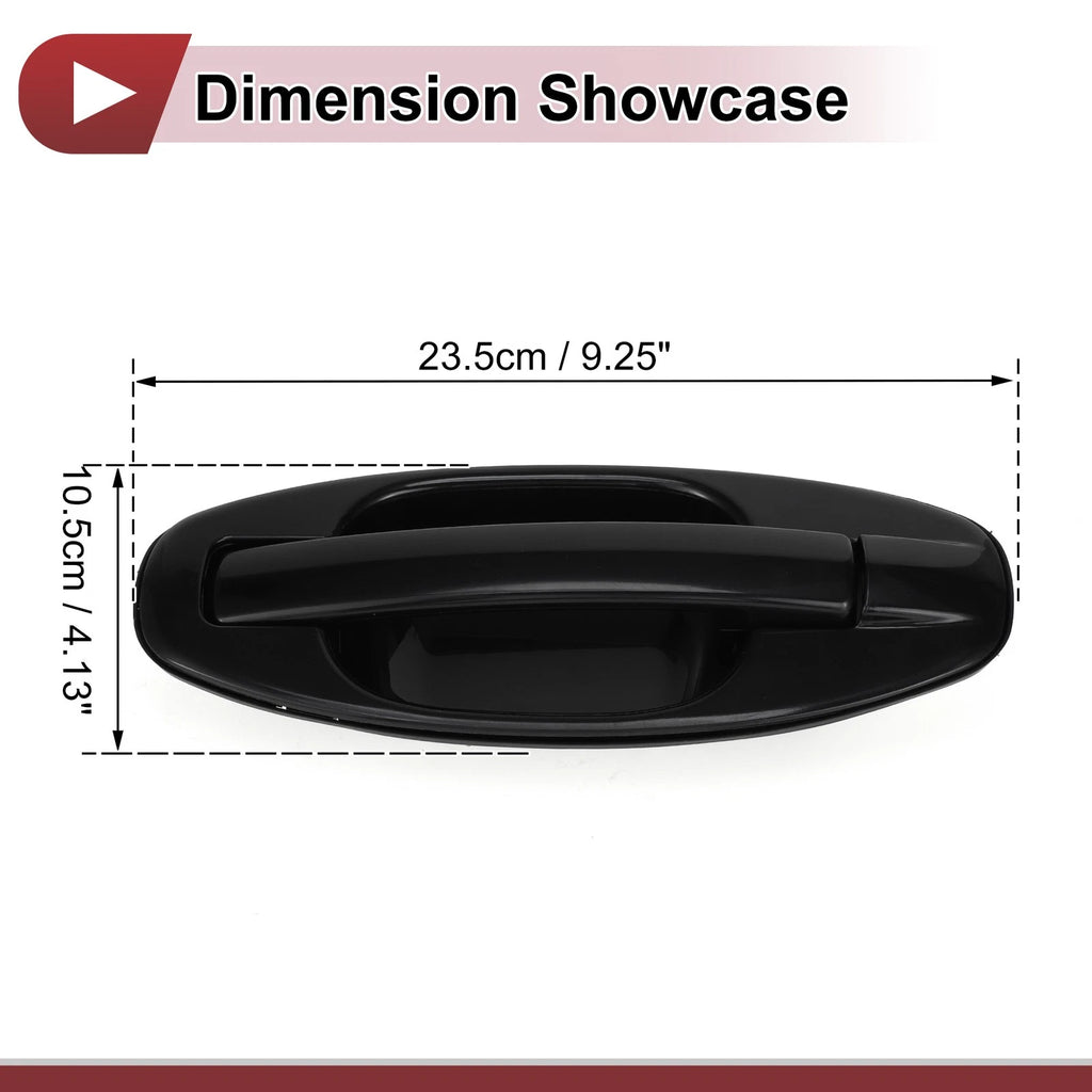 Exterior Door Handle Replacement for Hyundai Santa Fe Rear Left (2010–2018)