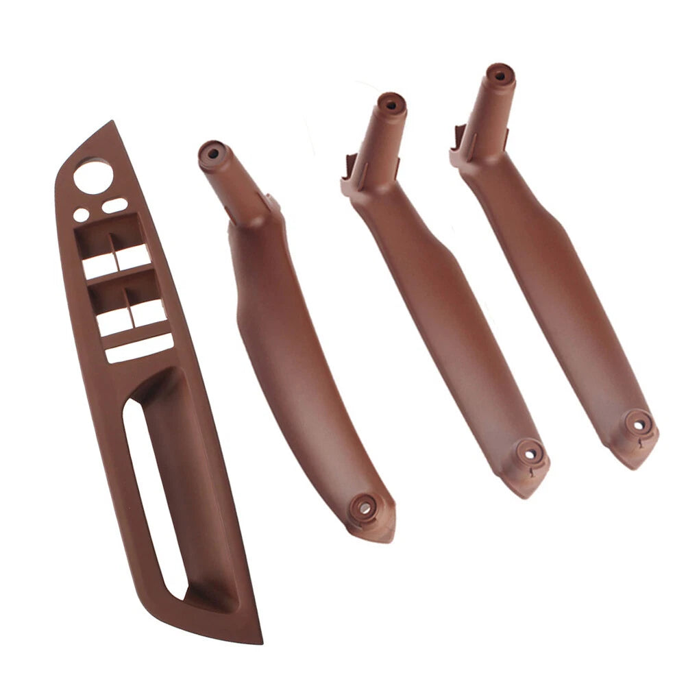 Set of 4 Interior Door Pull Handle Trim Covers for BMW X5 E70 X6 E71 E72
