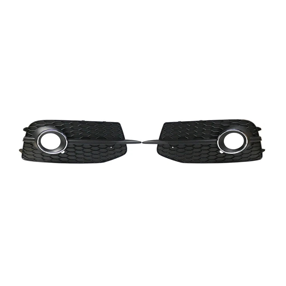 Front Grills Bumper Fog Light Covers for Audi Q3 (2012–2014)