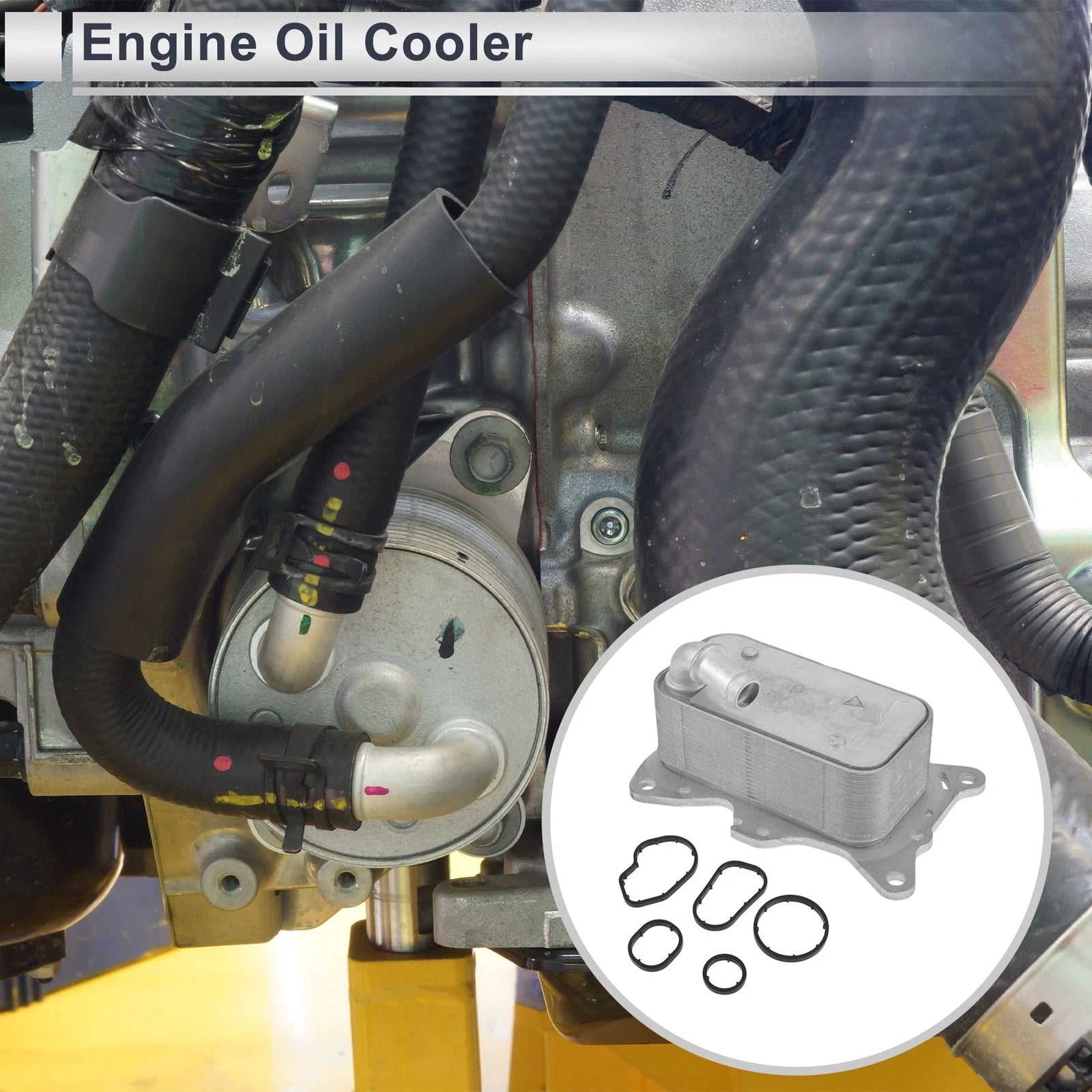 Engine Oil Cooler Replacement for Mercedes-Benz Sprinter (2007–2023) Set