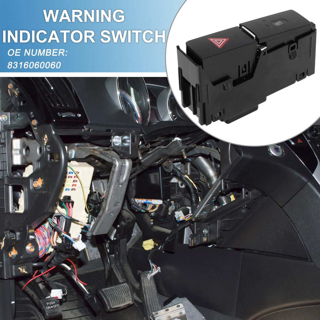 Warning Indicator Switch Replacement for Toyota Prado (2009–2016)