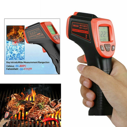 LCD Infrared Thermometer for Industrial Use