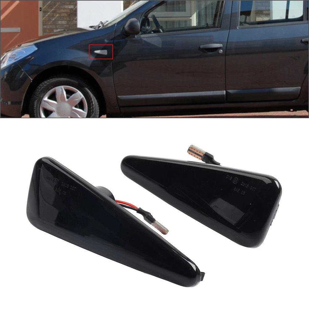 Front Side Marker Lamp Turn Signal for Dacia Logan Sandero (2008–2011)